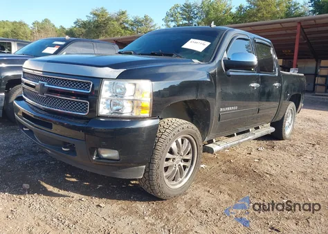 2013 Chevrolet Silverado 1500 Ltz из США, поврежденный, VIN 3GCPCTE07DG217529